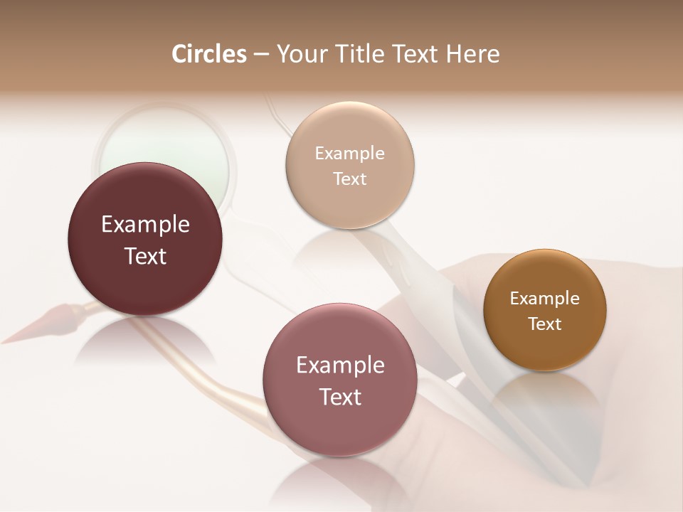 Protection Dentist Equipment PowerPoint Template