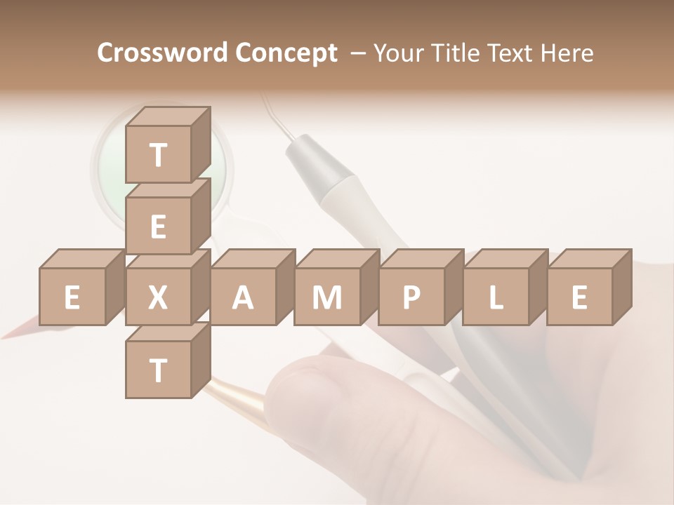 Protection Dentist Equipment PowerPoint Template