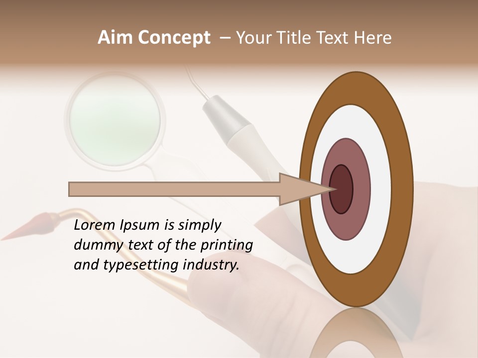 Protection Dentist Equipment PowerPoint Template