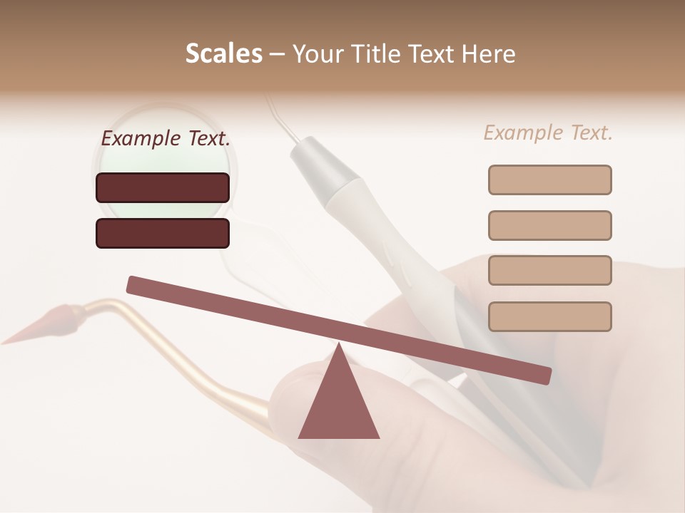 Protection Dentist Equipment PowerPoint Template