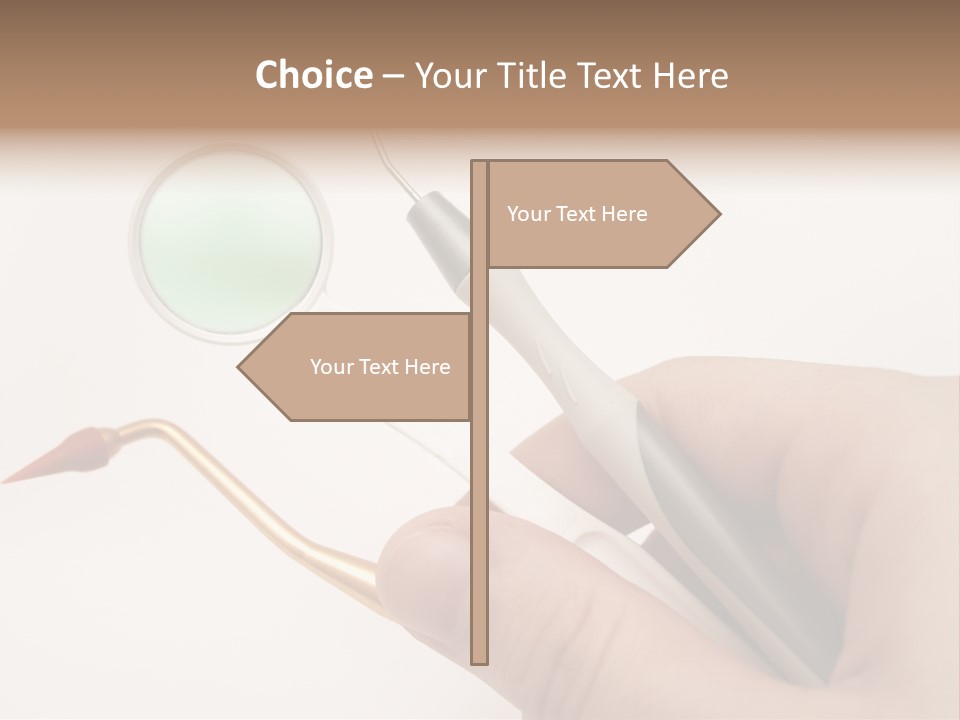 Protection Dentist Equipment PowerPoint Template