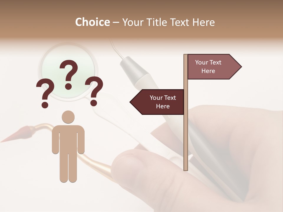 Protection Dentist Equipment PowerPoint Template