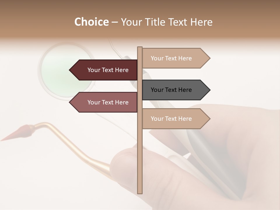 Protection Dentist Equipment PowerPoint Template