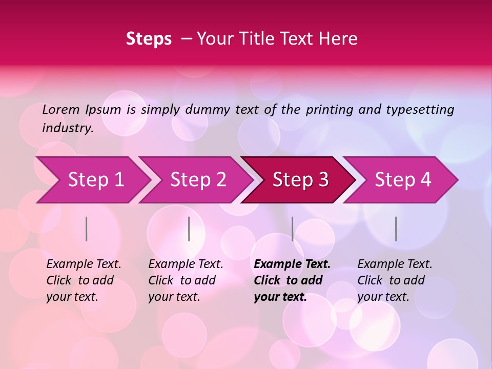 Pattern Modern Vivid PowerPoint Template