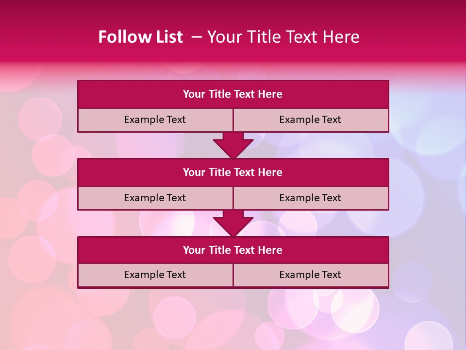 Pattern Modern Vivid PowerPoint Template