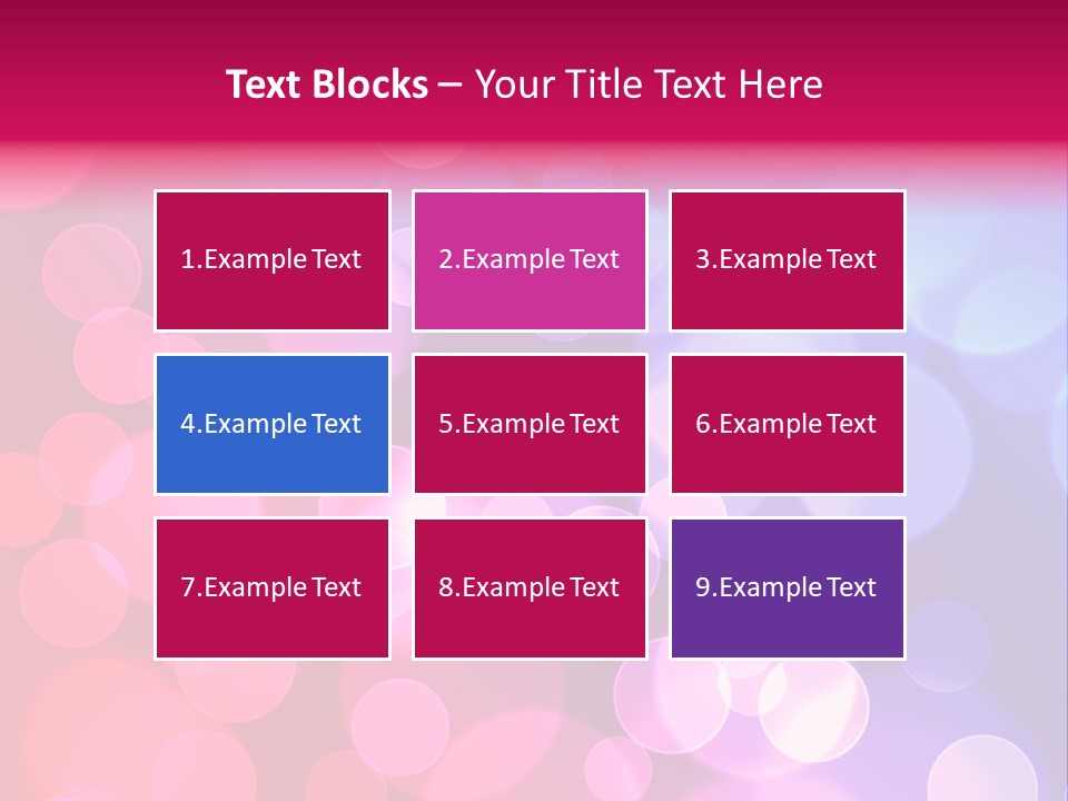 Pattern Modern Vivid PowerPoint Template