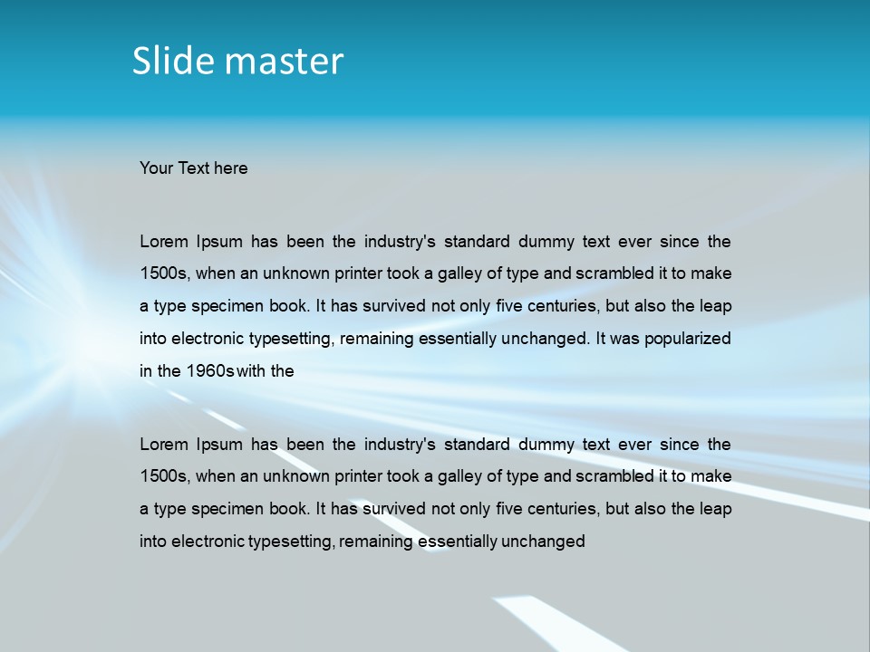 Decorative Art Abstract PowerPoint Template