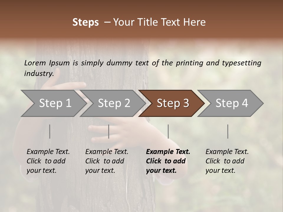 Outdoor Life Ecology PowerPoint Template