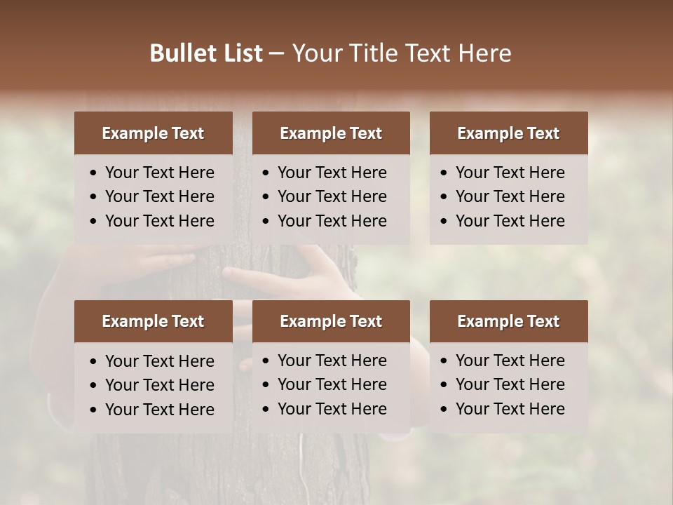 Outdoor Life Ecology PowerPoint Template