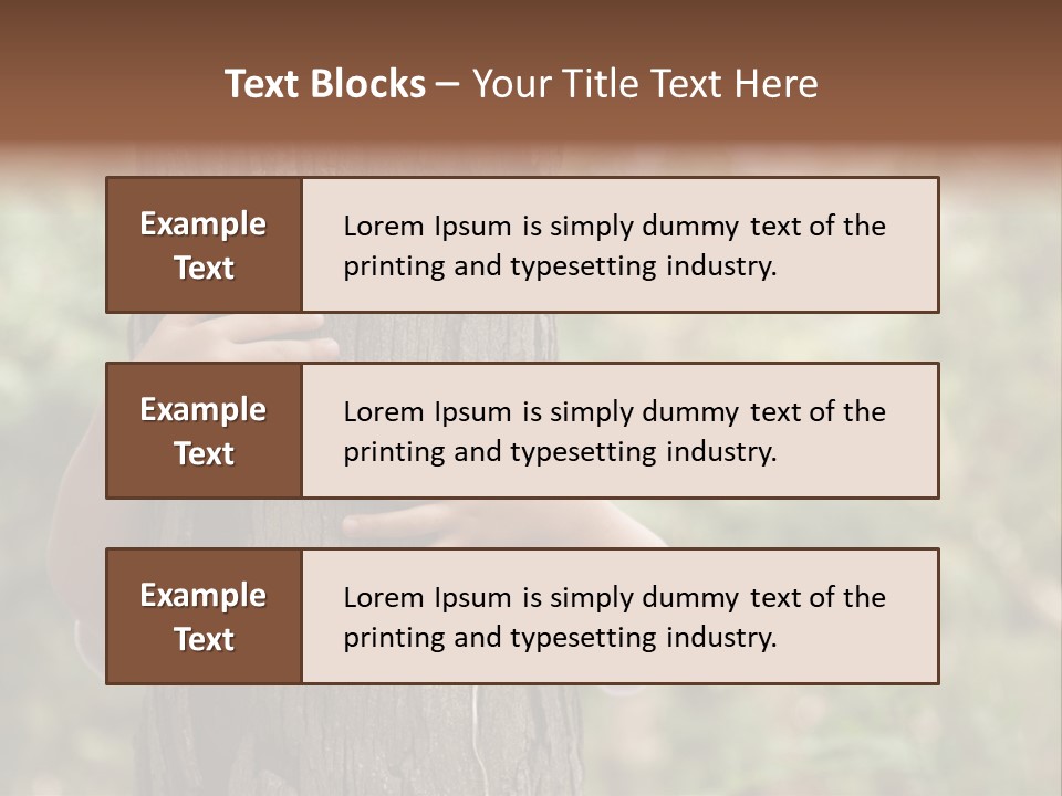 Outdoor Life Ecology PowerPoint Template