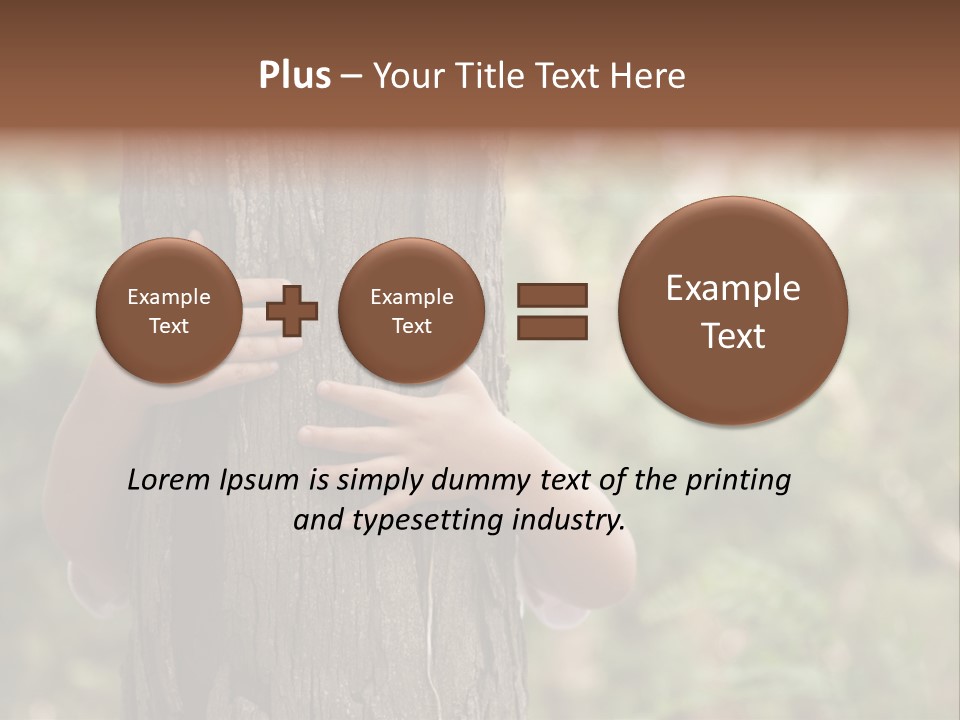 Outdoor Life Ecology PowerPoint Template
