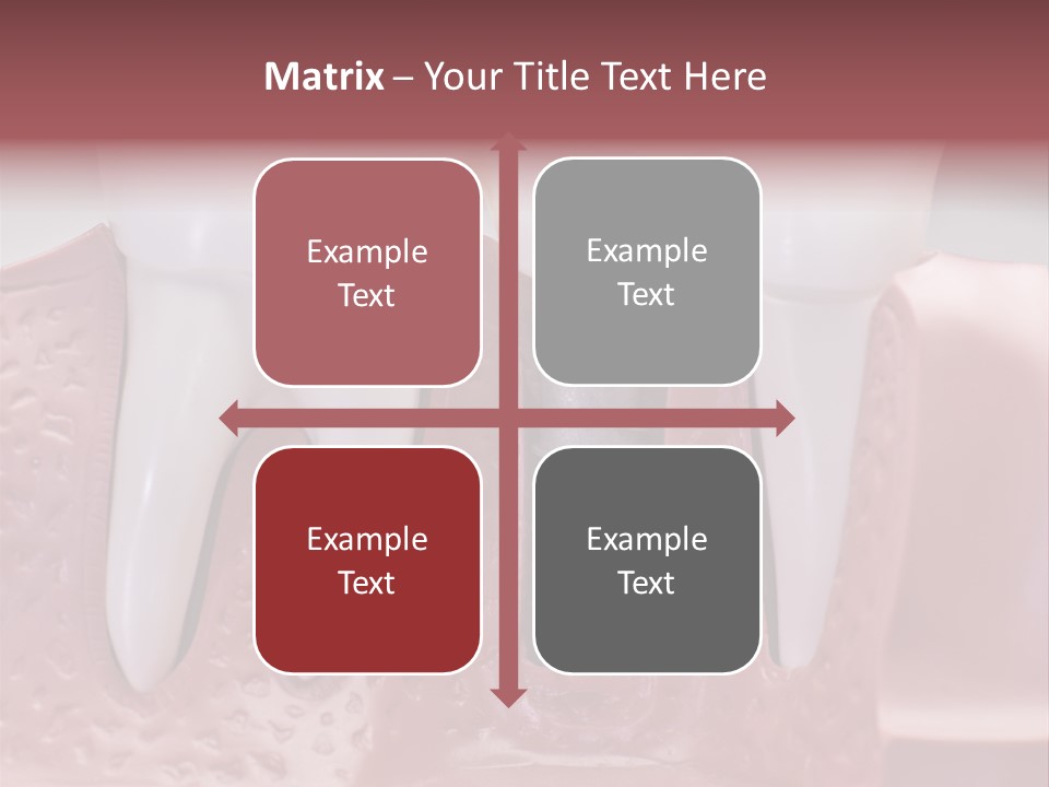Artificial Model Medicine PowerPoint Template