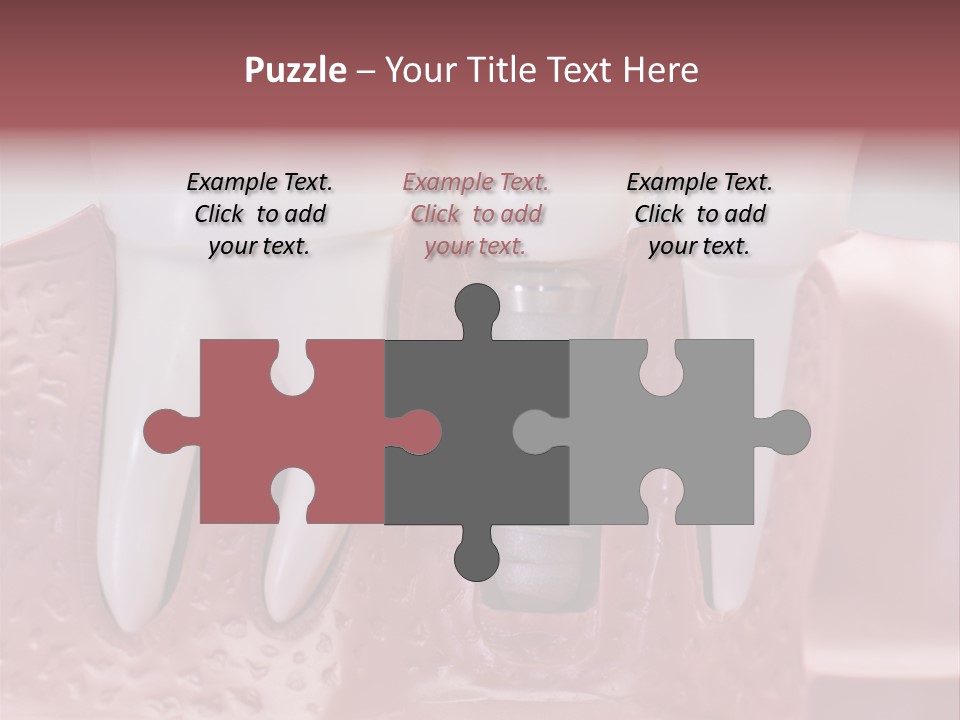 Artificial Model Medicine PowerPoint Template