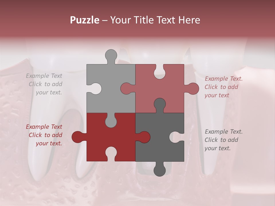 Artificial Model Medicine PowerPoint Template