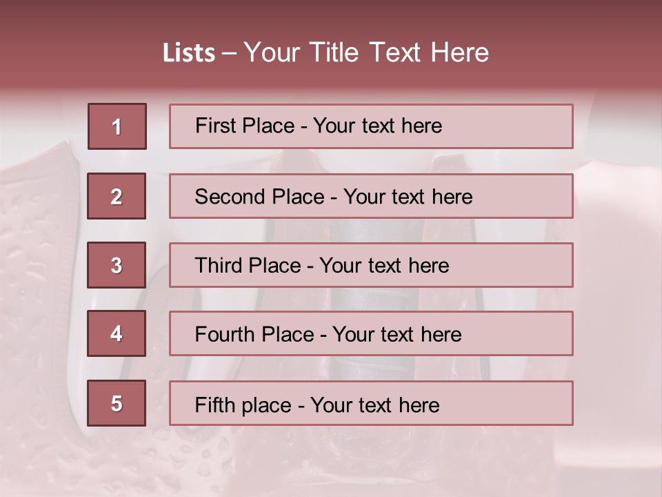 Artificial Model Medicine PowerPoint Template