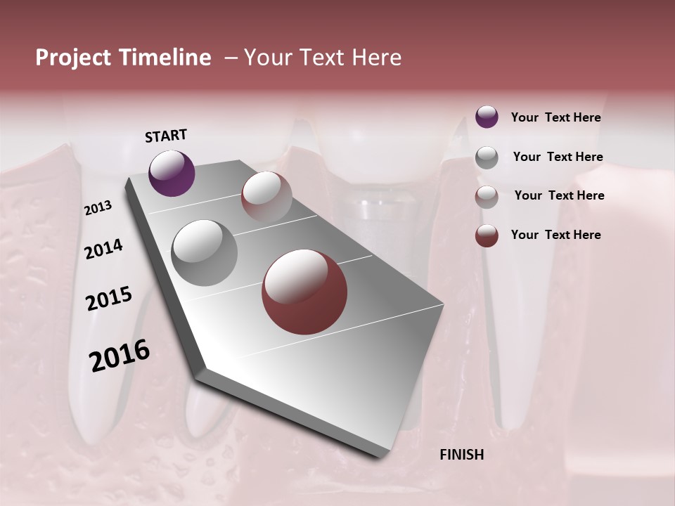 Artificial Model Medicine PowerPoint Template