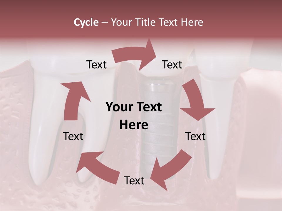 Artificial Model Medicine PowerPoint Template
