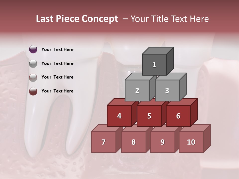 Artificial Model Medicine PowerPoint Template
