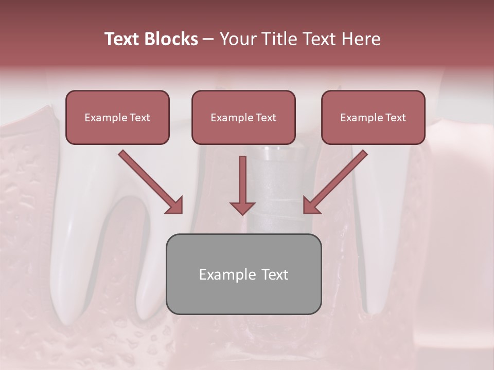 Artificial Model Medicine PowerPoint Template
