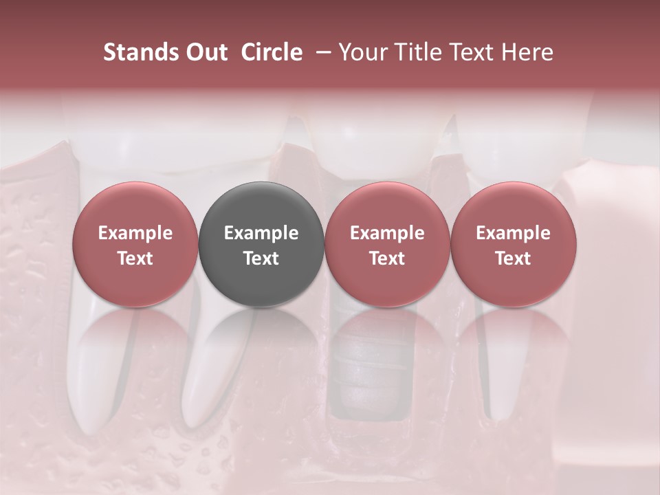 Artificial Model Medicine PowerPoint Template