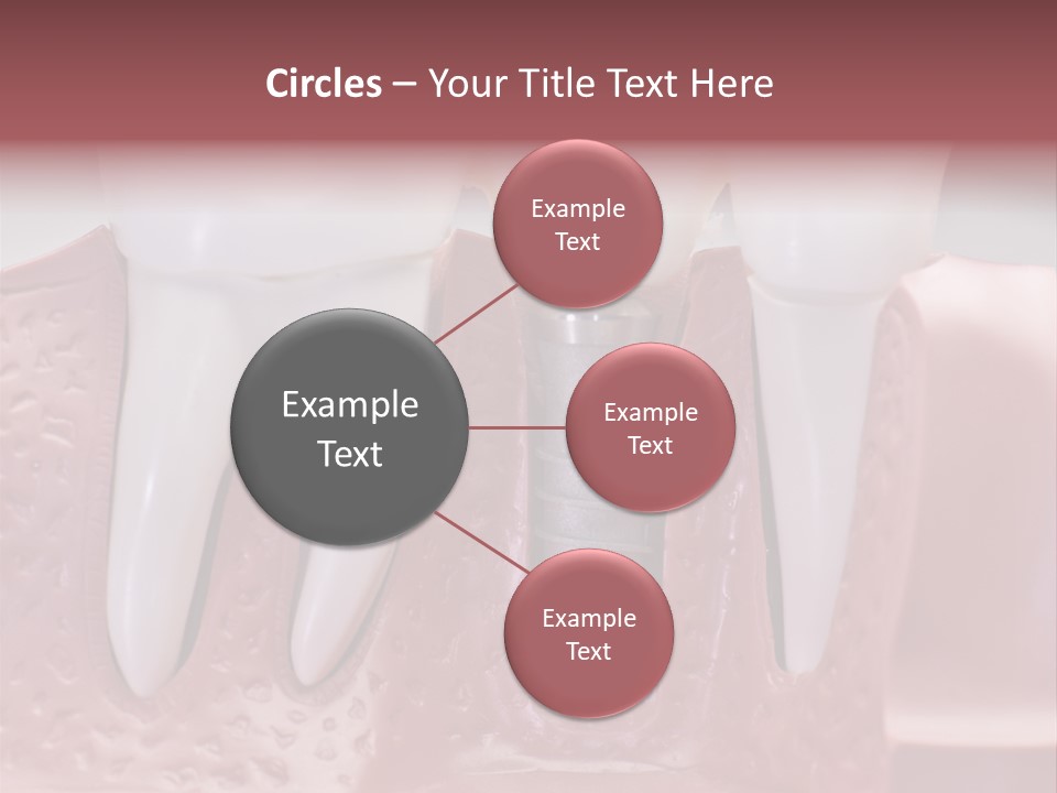 Artificial Model Medicine PowerPoint Template