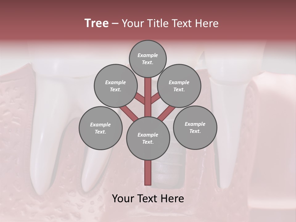 Artificial Model Medicine PowerPoint Template