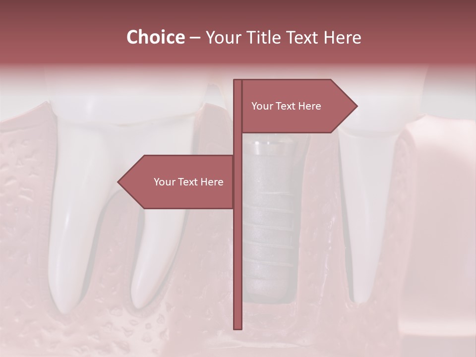 Artificial Model Medicine PowerPoint Template