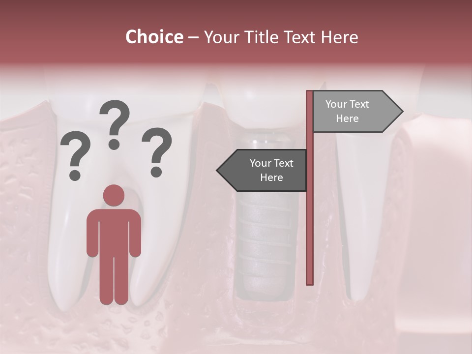Artificial Model Medicine PowerPoint Template