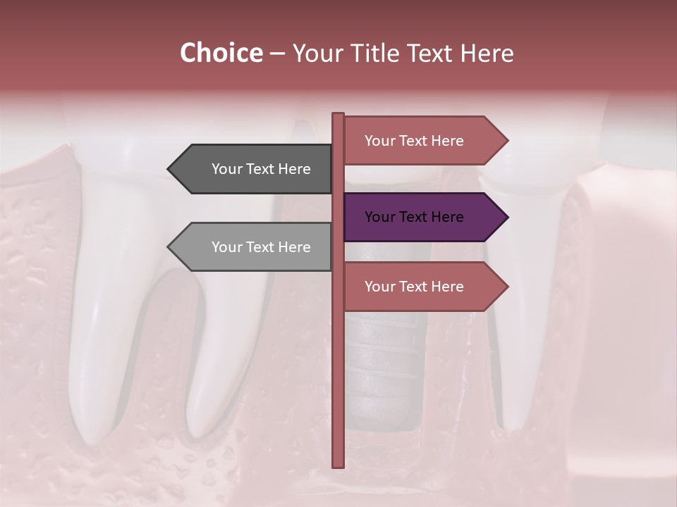 Artificial Model Medicine PowerPoint Template