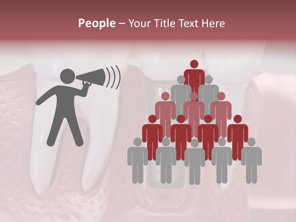 Artificial Model Medicine PowerPoint Template