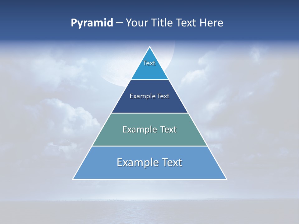 Seascape Stillness Natural PowerPoint Template