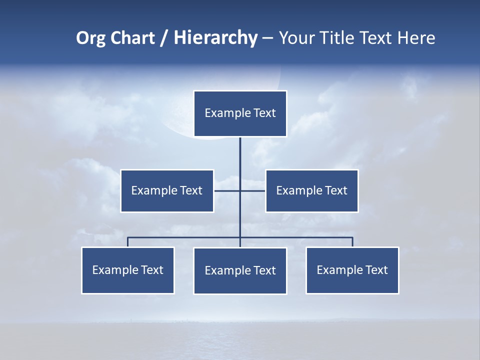 Seascape Stillness Natural PowerPoint Template