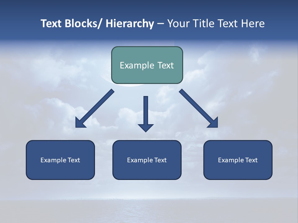 Seascape Stillness Natural PowerPoint Template