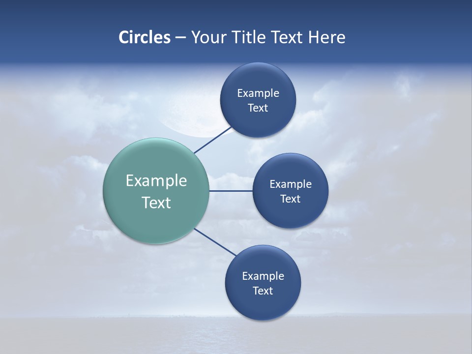 Seascape Stillness Natural PowerPoint Template