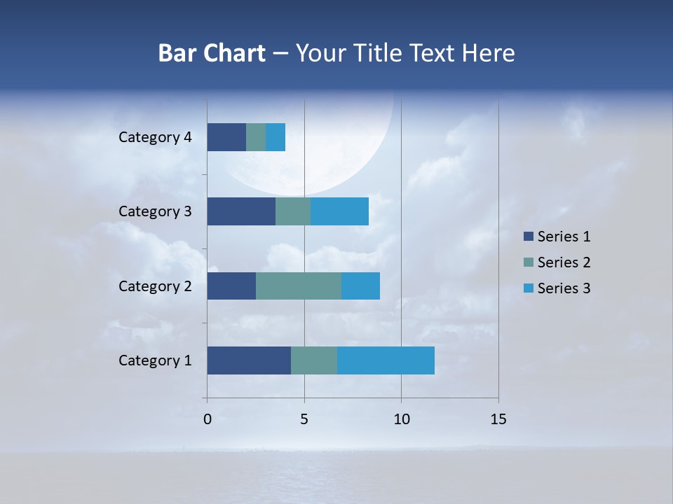 Seascape Stillness Natural PowerPoint Template