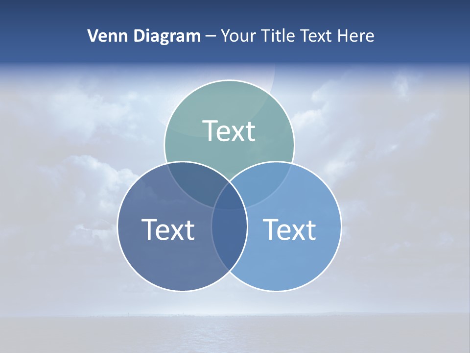 Seascape Stillness Natural PowerPoint Template