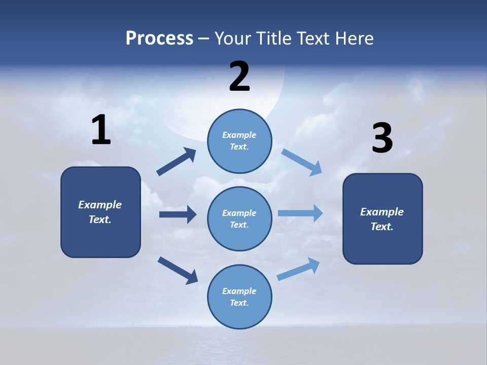 Seascape Stillness Natural PowerPoint Template