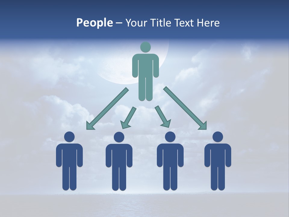 Seascape Stillness Natural PowerPoint Template