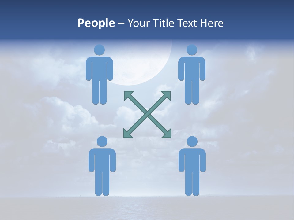 Seascape Stillness Natural PowerPoint Template