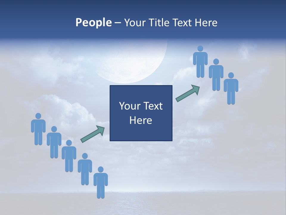 Seascape Stillness Natural PowerPoint Template