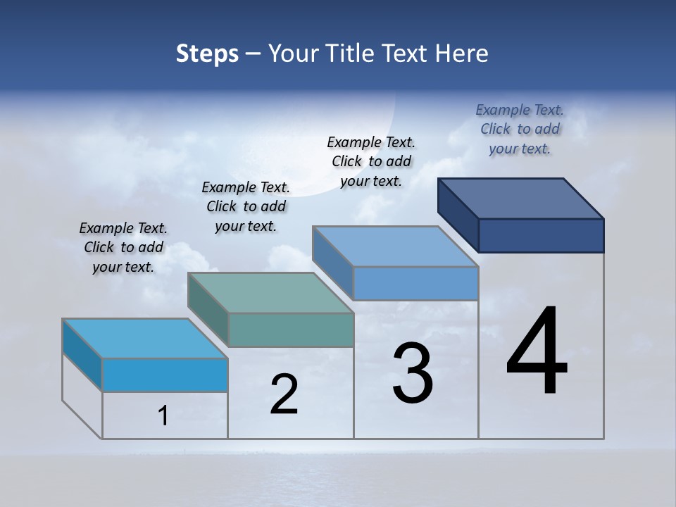 Seascape Stillness Natural PowerPoint Template