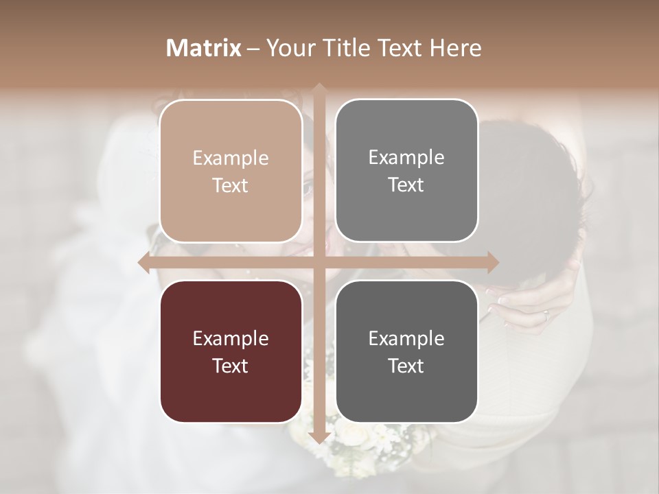 Wedding Veil Background PowerPoint Template