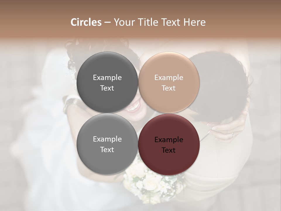 Wedding Veil Background PowerPoint Template