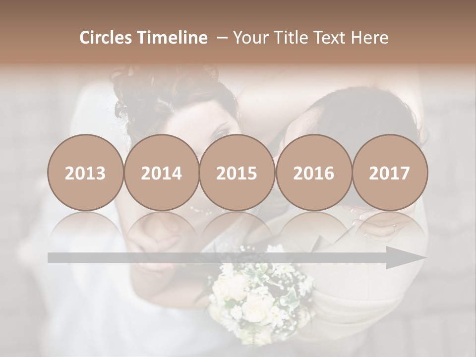 Wedding Veil Background PowerPoint Template