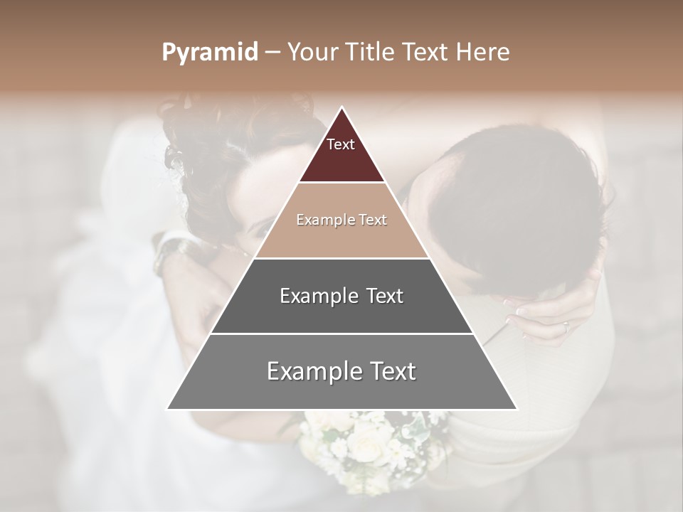 Wedding Veil Background PowerPoint Template