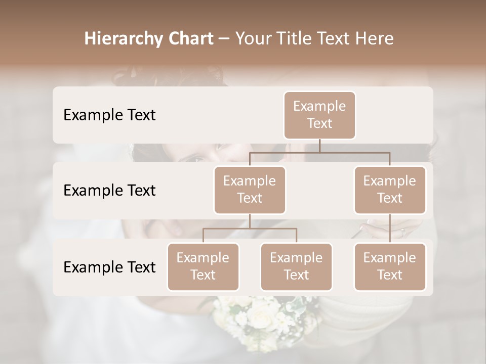 Wedding Veil Background PowerPoint Template