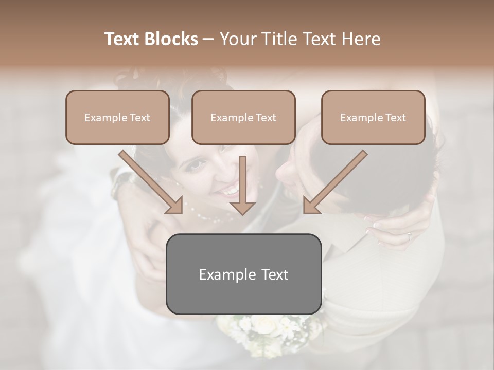 Wedding Veil Background PowerPoint Template