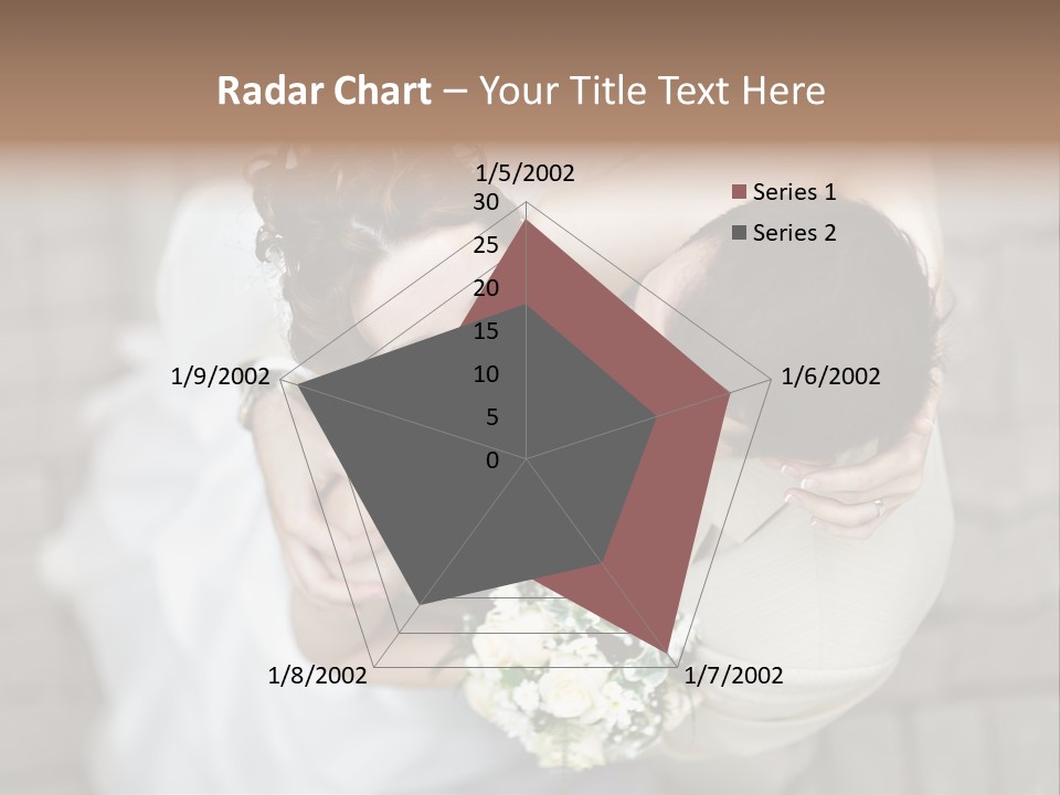 Wedding Veil Background PowerPoint Template