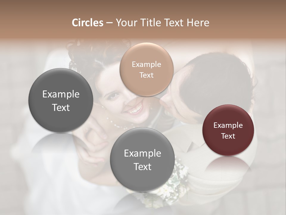 Wedding Veil Background PowerPoint Template