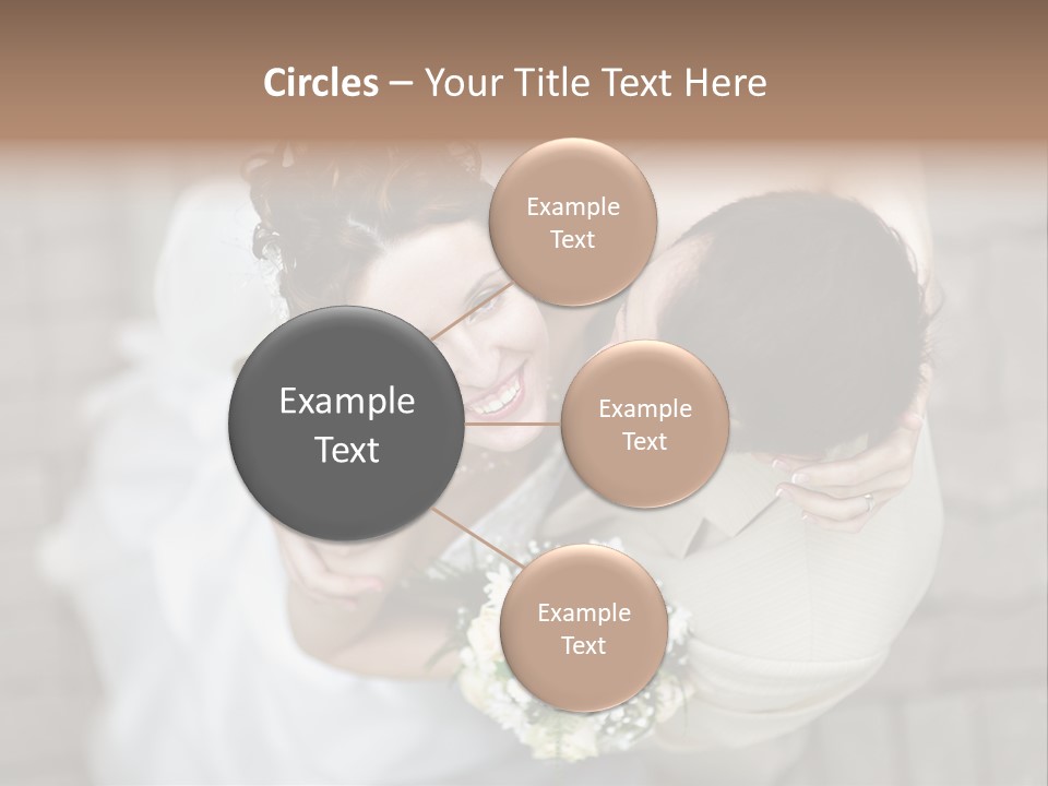 Wedding Veil Background PowerPoint Template